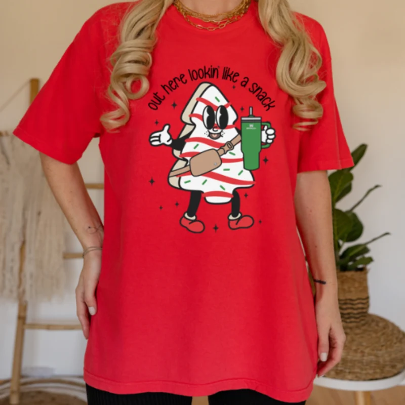 Advanced Christmas Snack T-shirt High-Quality