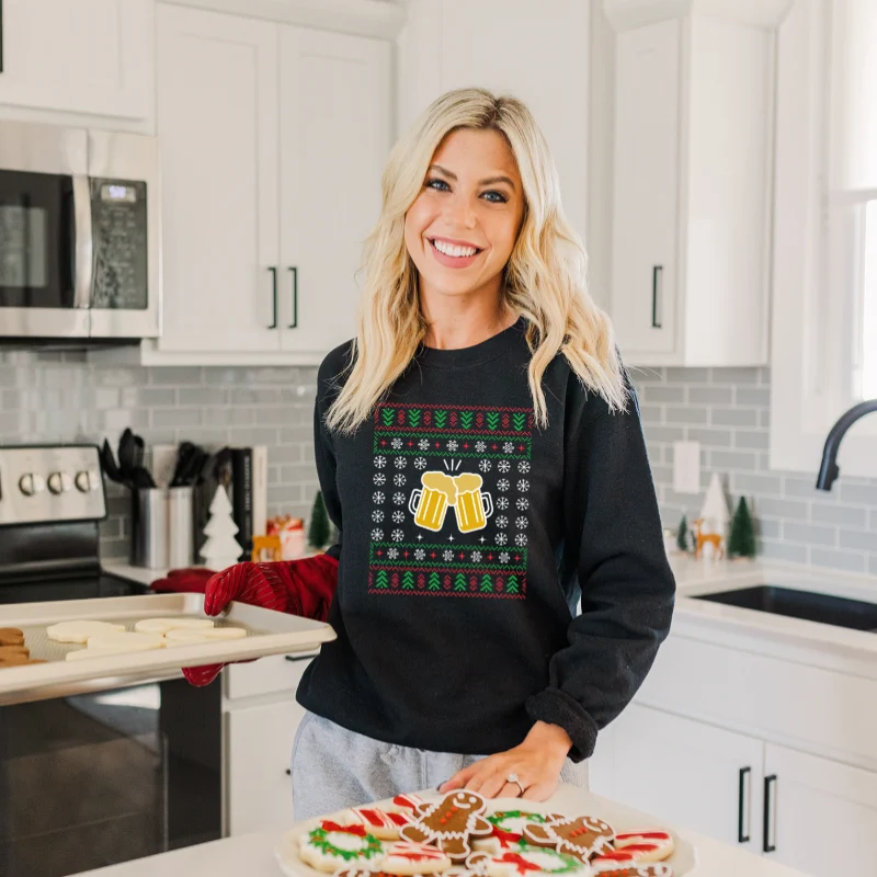 Artisan Christmas Beer Sweatshirt Premium Material
