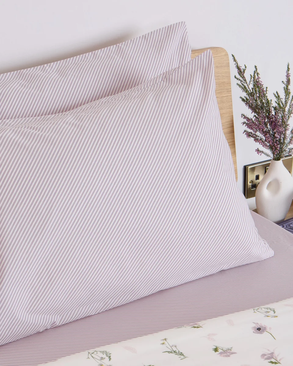 Secure Foxford Maeve Stripe Pillowcase Set Original