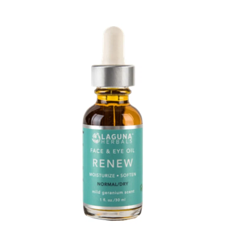 Carefully Designed Your Skin with Laguna Herbals Renew Facial Oil for Normal Dry Skin Professional