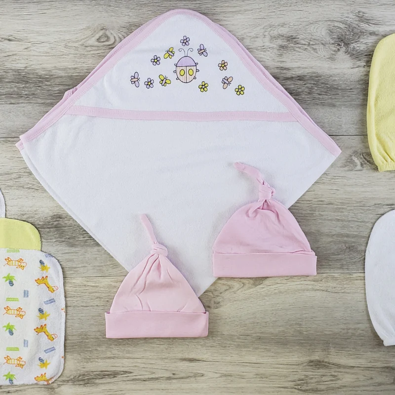 Responsible Bambini Baby Hooded Bathrobe Set Comfort and Style for Your Little One Stylish