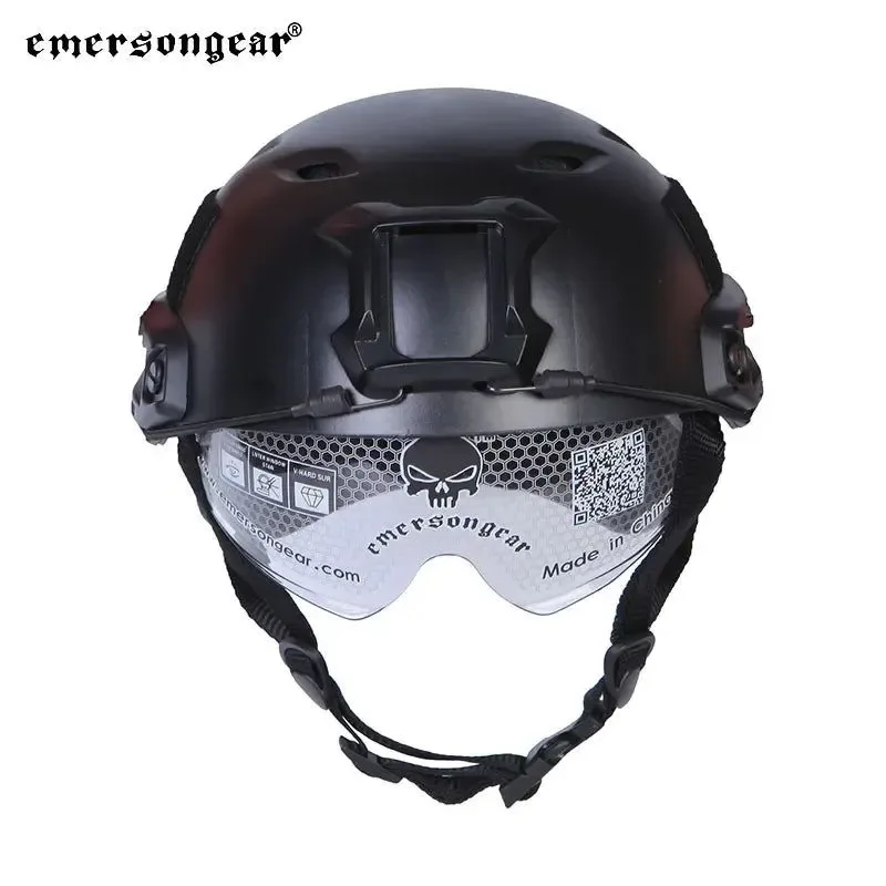Efficient Emersongear Tactical FAST Helmet with Protective Goggles – BJ Type for Airsoft Hunting and Outdoor Sports Authentic