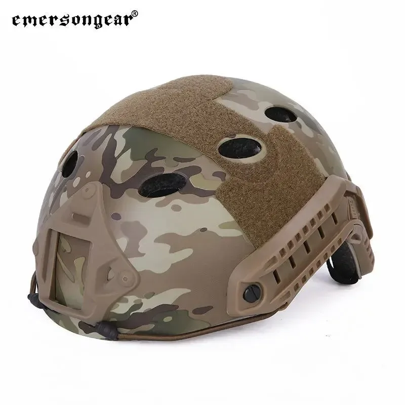 Safe FAST PJ-Type Adjustable Combat Helmet for Men – Protective ABS Helmet for Wargames Hunting and Outdoor Activities Easy-to-Use