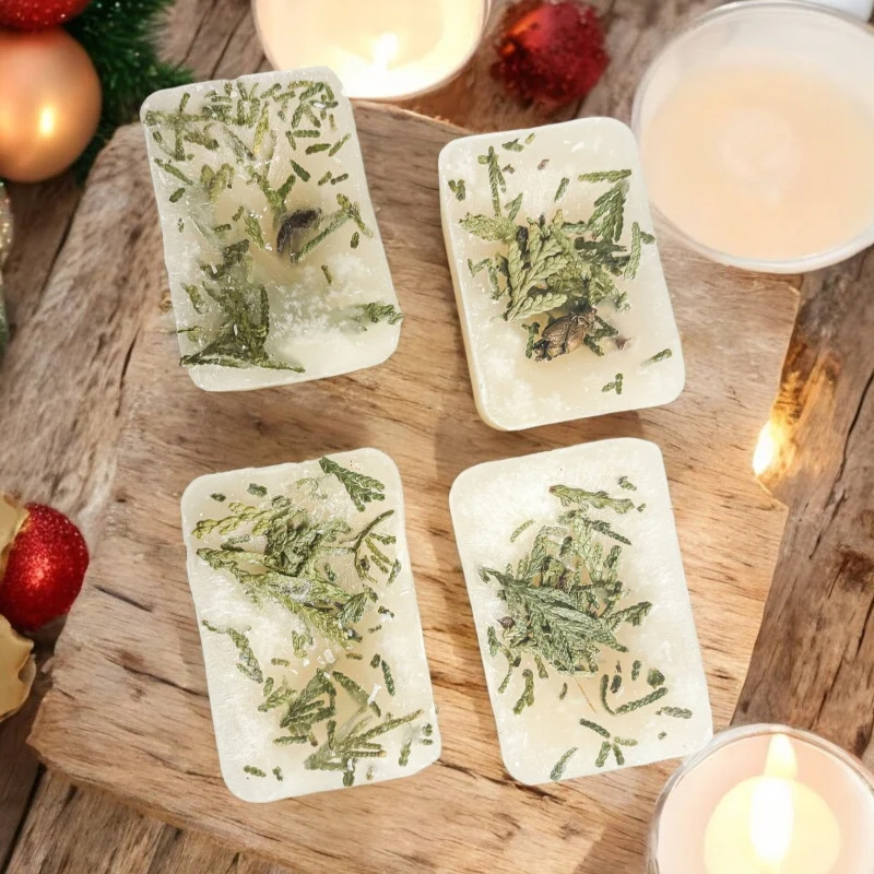 Clean Merry and Bright Wax Melts – Fresh Cedar Tips Scented Wax Melts Fast