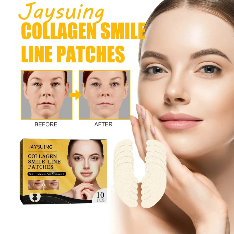 Specialty Smile Line Patches for Youthful Skin Solid
