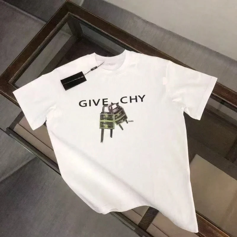 Superior GIVENCHY Paris T-Shirt – Stylish Graphic Logo Fashion Statement Fine