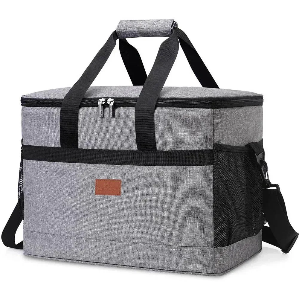 Prestigious LISM 32L Soft Cooler Bag with Hard Liner – Large Insulated Picnic Lunch Bag Detailed