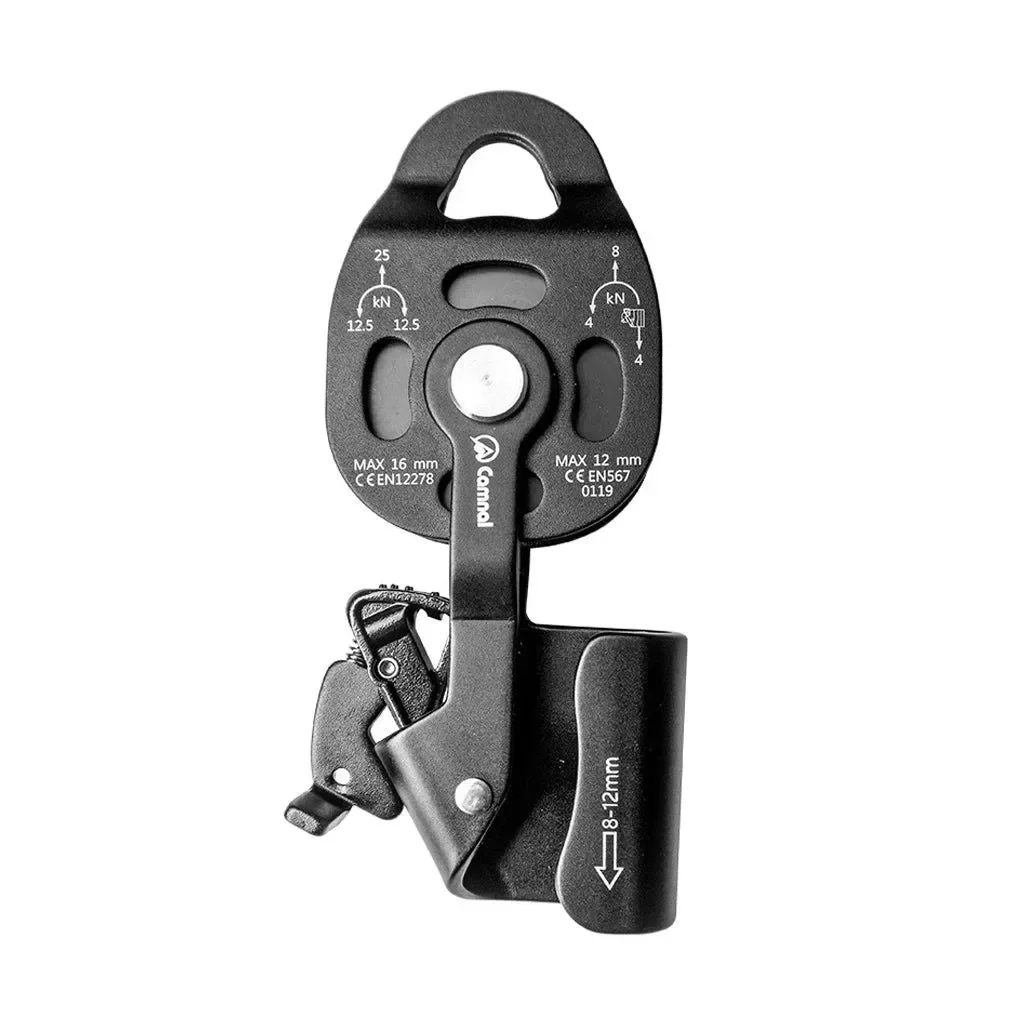 Unique Heavy-Duty Climbing Pulley – Professional Ascender for Rock Climbing Rescue High-Altitude Transport Powerful
