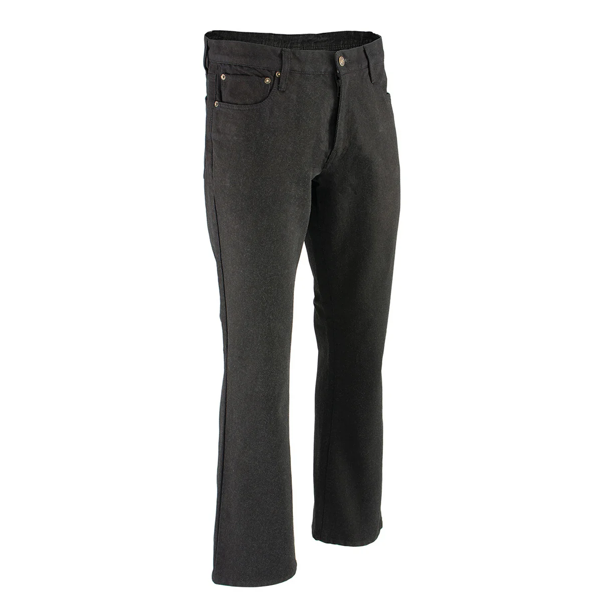 Flexible Milwaukee Leather MDM5006 Men’s 5 Black Pocket Tear Resistant Motorcycle Denim Jeans Infused w Aramid Fibers Trusted