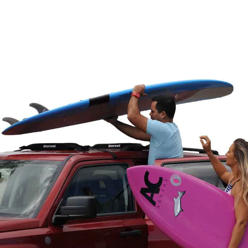 Superior Adjustable Car Roof Rack Surfboard Kayak Carrier Mount Contemporary