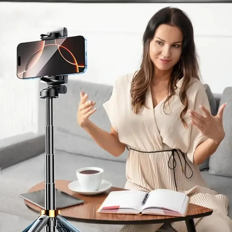 Original 360° Rotating Selfie Stick Tripod with Wireless Remote Phone Holder Quality