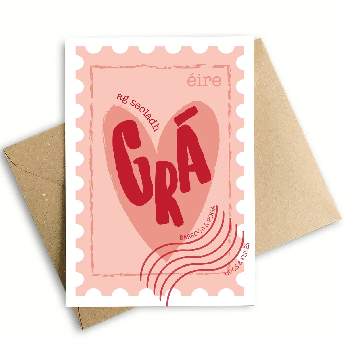 Solid Sending Love Greeting Card Exclusive