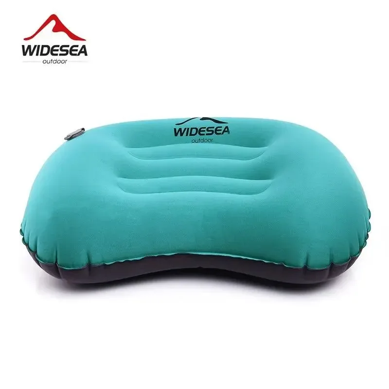 Efficient Portable Inflatable Pillow for Camping – Compressible Travel Air Cushion for Outdoor Sleeping Travel Practical