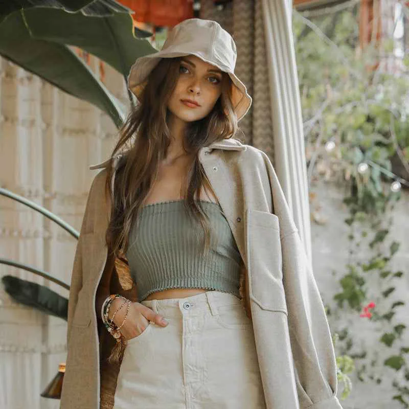 High-Quality Urban Cotton Bucket Hat – Comfortable Stylish Sun Hat Top-Quality