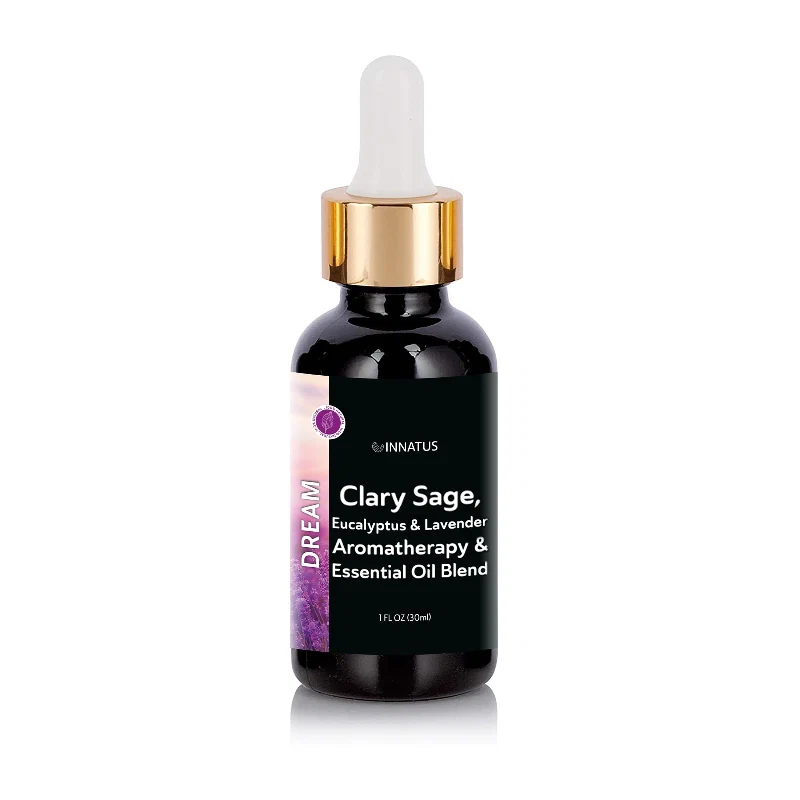 Effective Dream Clary Sage Eucalyptus Lavender Aromatherapy Essential Oil Blend by Innatus Fine Crafted