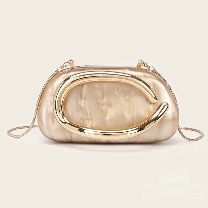 Soft Women s Transparent Oval Crossbody Bag Premium