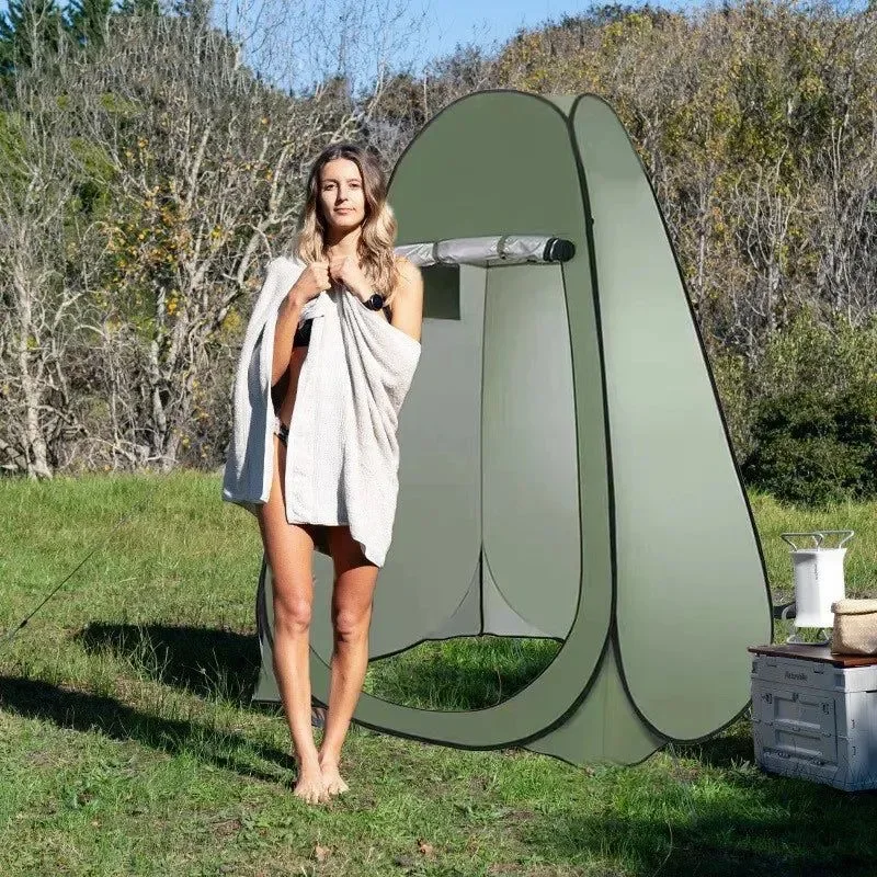 Expertly Made 150x150x190cm Instant Pop-Up Privacy Tent – Portable Shower Changing Room High-Performance