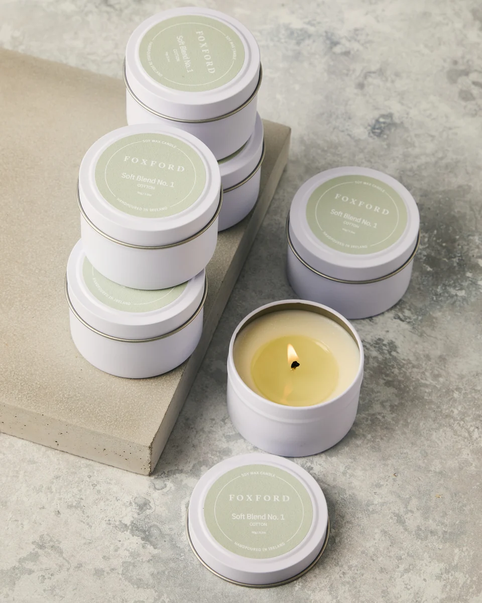 Next-Generation Foxford No.1 Cotton Travel Candle 90g Proven