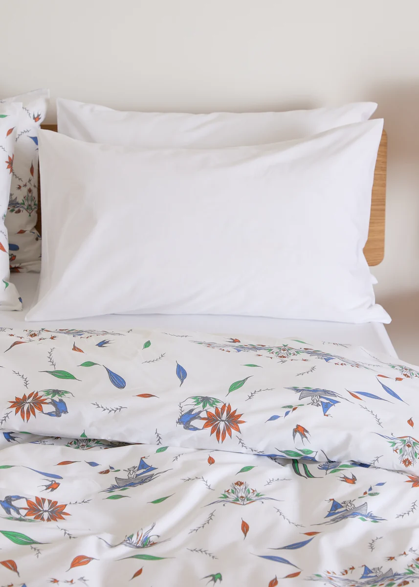 Luxury Foxford Plain White Pillowcase Pair Outstanding