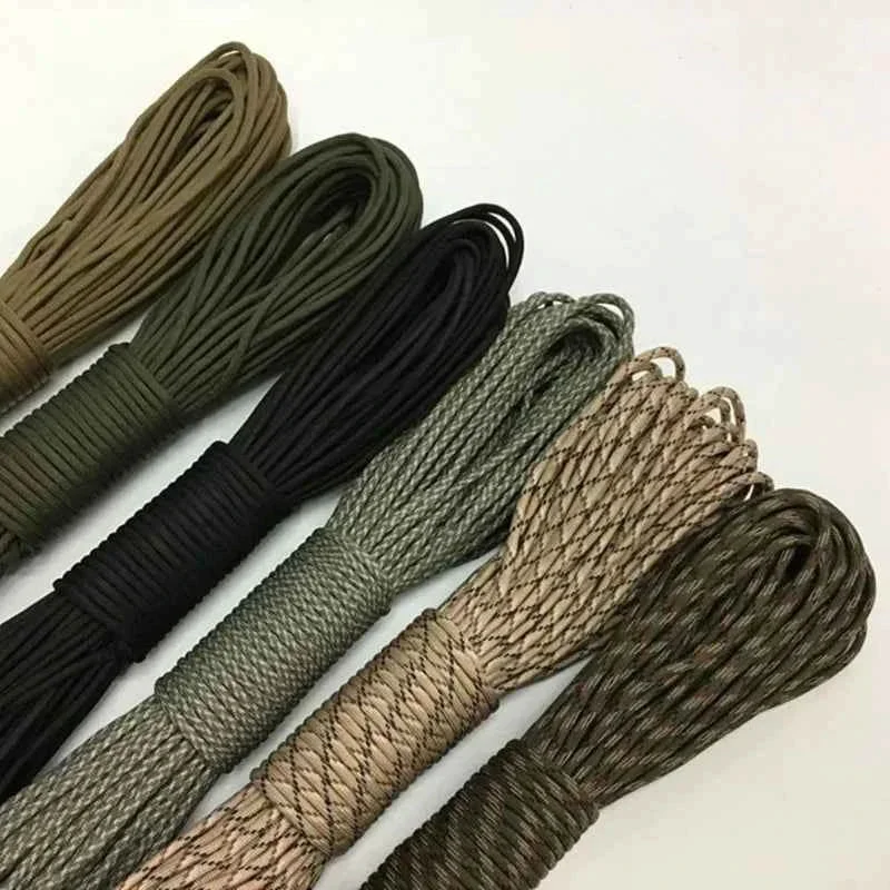 Advanced 550 Military Paracord 7 Strand 4mm Tactical Parachute Cord Rope for Camping Survival DIY Bracelet Projects Sustainable