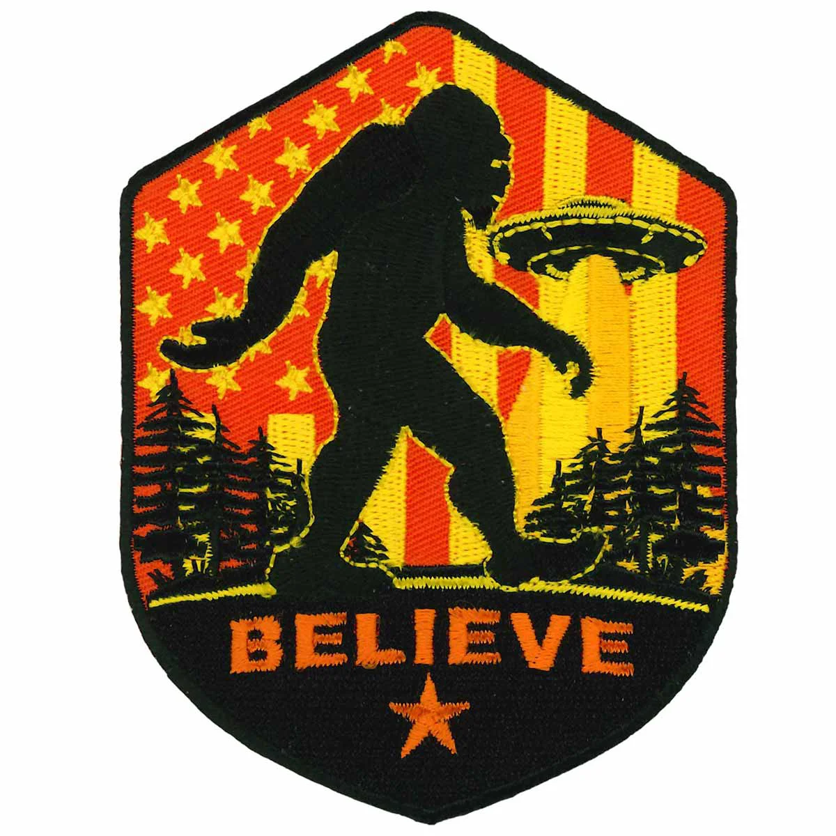 Minimalist Hot Leathers PPW1009 3 Inch Bigfoot Patch Premium Material