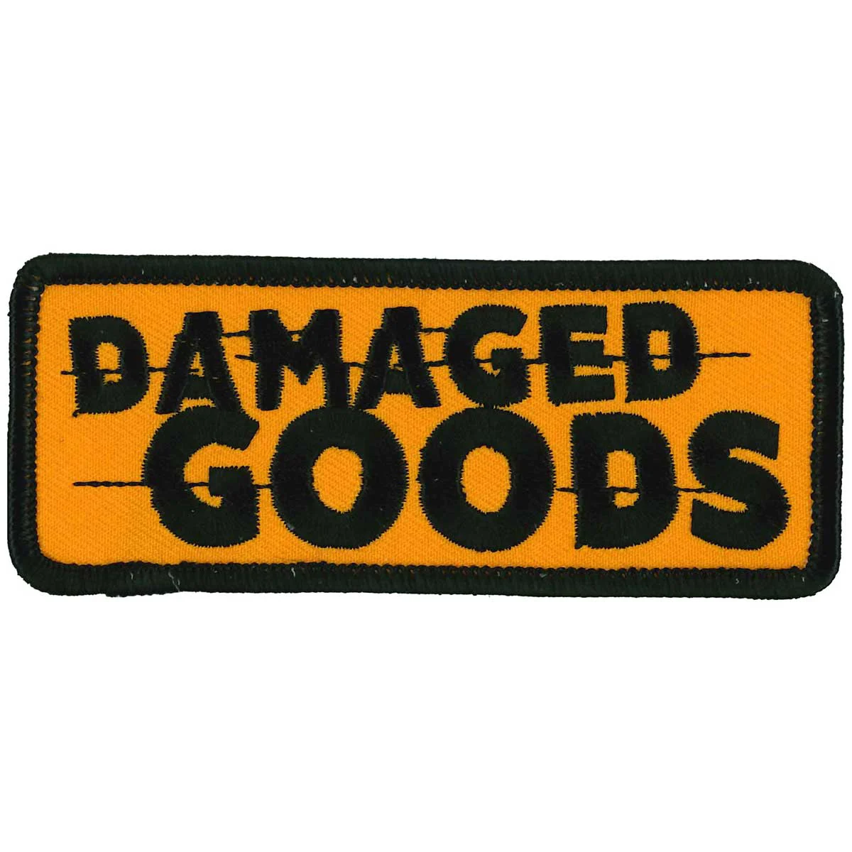 Innovative Hot Leathers PPW1010 4 Inch Damaged Goods Patch Reusable