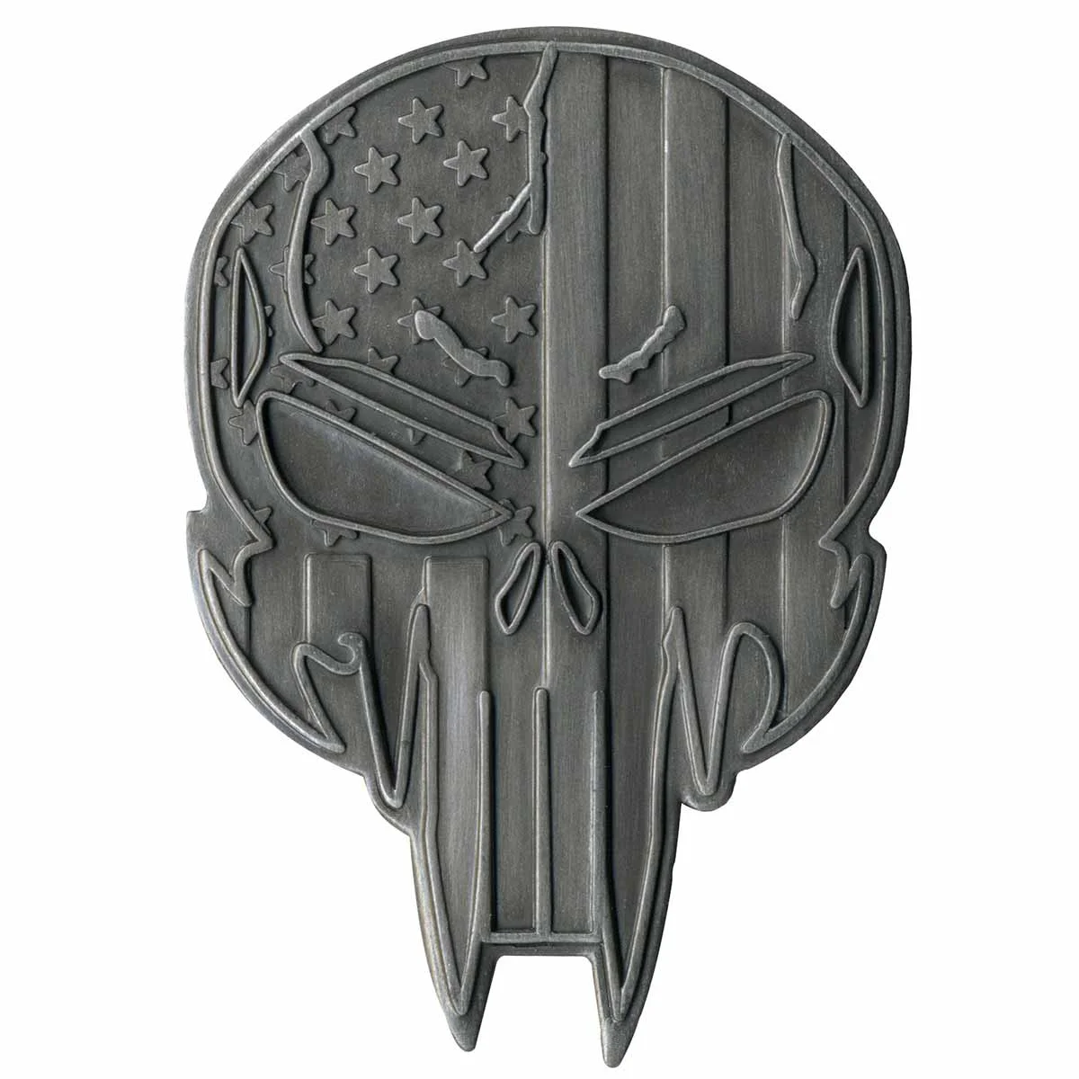 Superior Hot Leathers PNF2014 Sniper Skull Pin Stylish