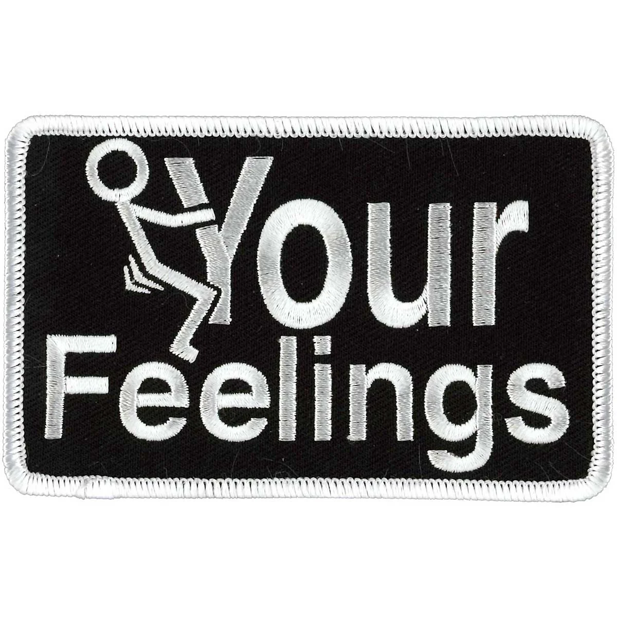 Efficient Hot Leathers PPW1028 9 Inch Patch Your Feelings Patch Responsible