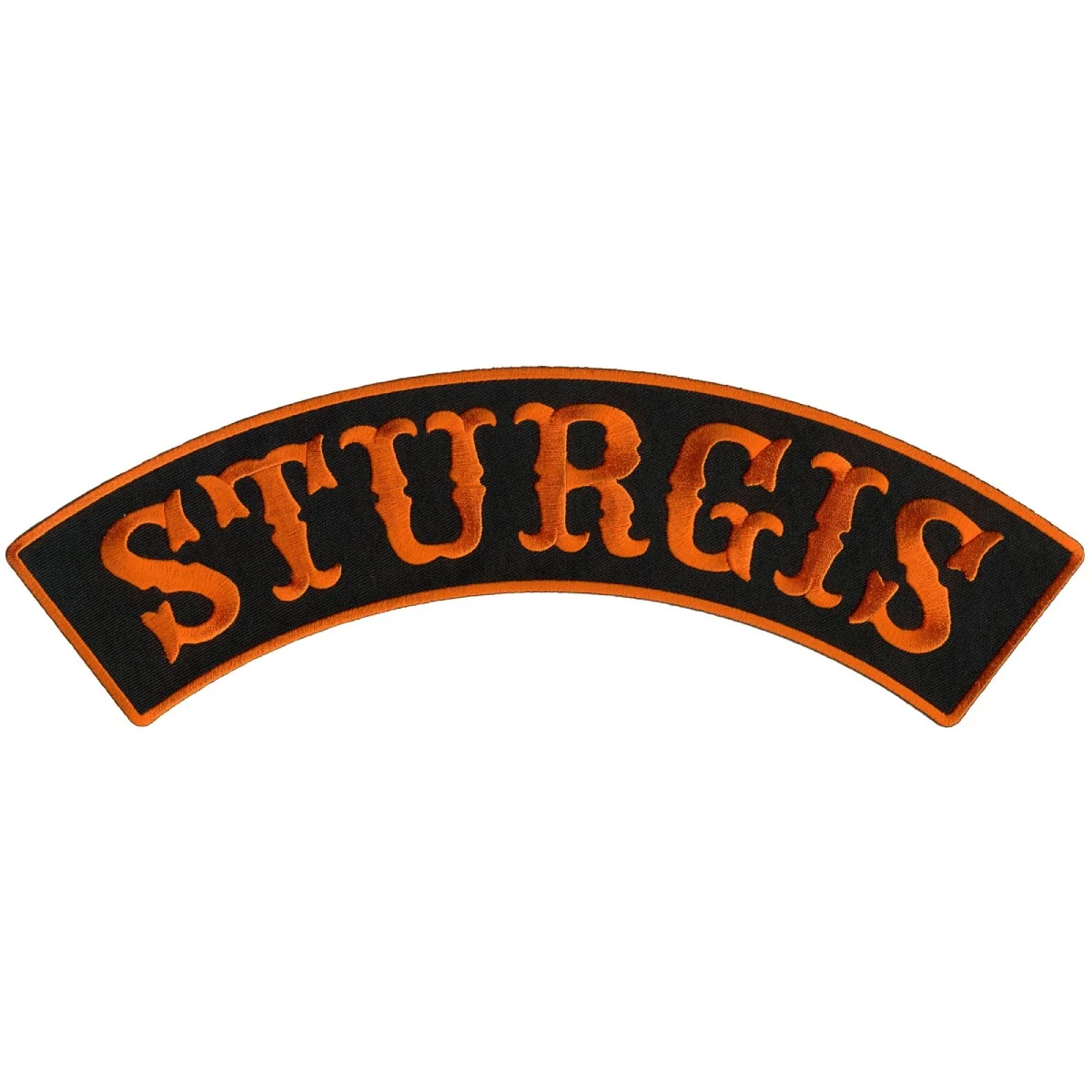 Lightweight Hot Leathers PPM4155 Sturgis 12 X 3 Top Rocker Patch Easy-to-Use