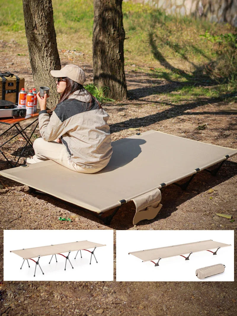 Premium Lohascamping 90cm widen Camping cot Ultralight Portable High-low dual-purpose folding Bed Backpacking Travel hiking Sleeping Cot SPECIFICATIONS Trusted