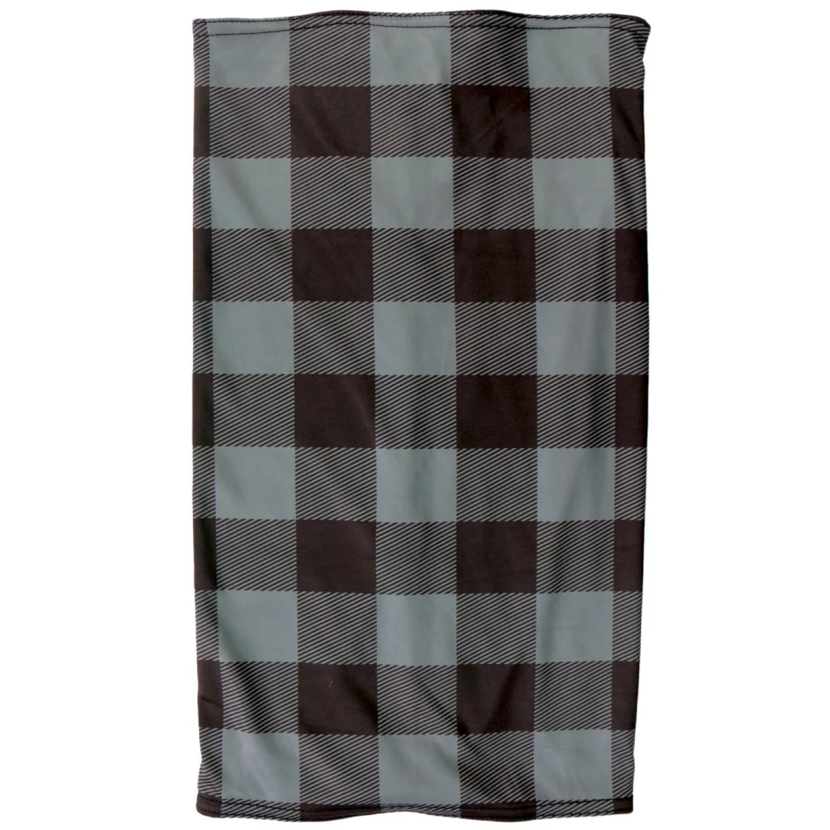 Artisan Hot Leathers HWN2021 Gray and Black Plaid Neck Gaiter First-Class