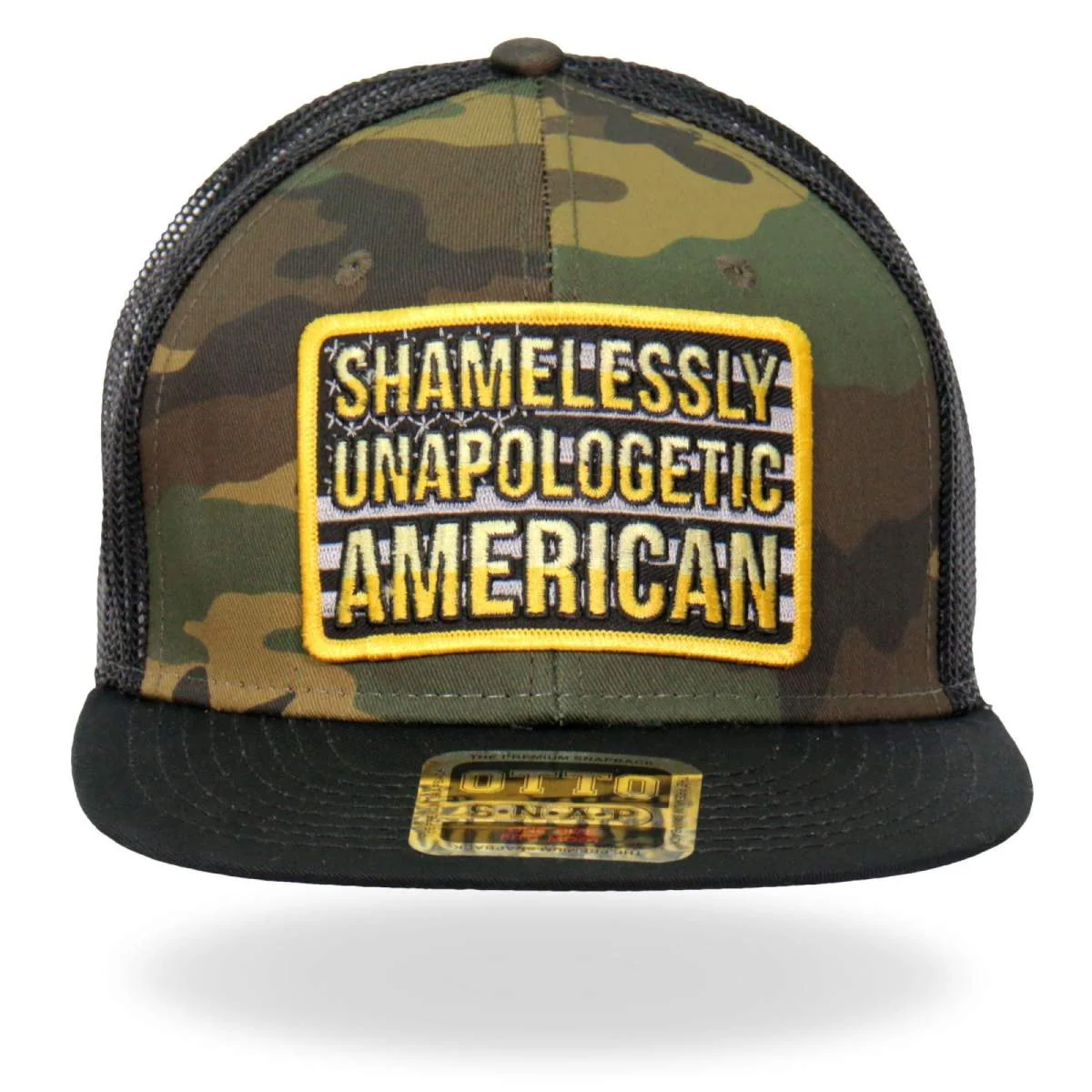 High-Grade Hot Leathers GSH2013 Unapologetic Snapback Hat Effective