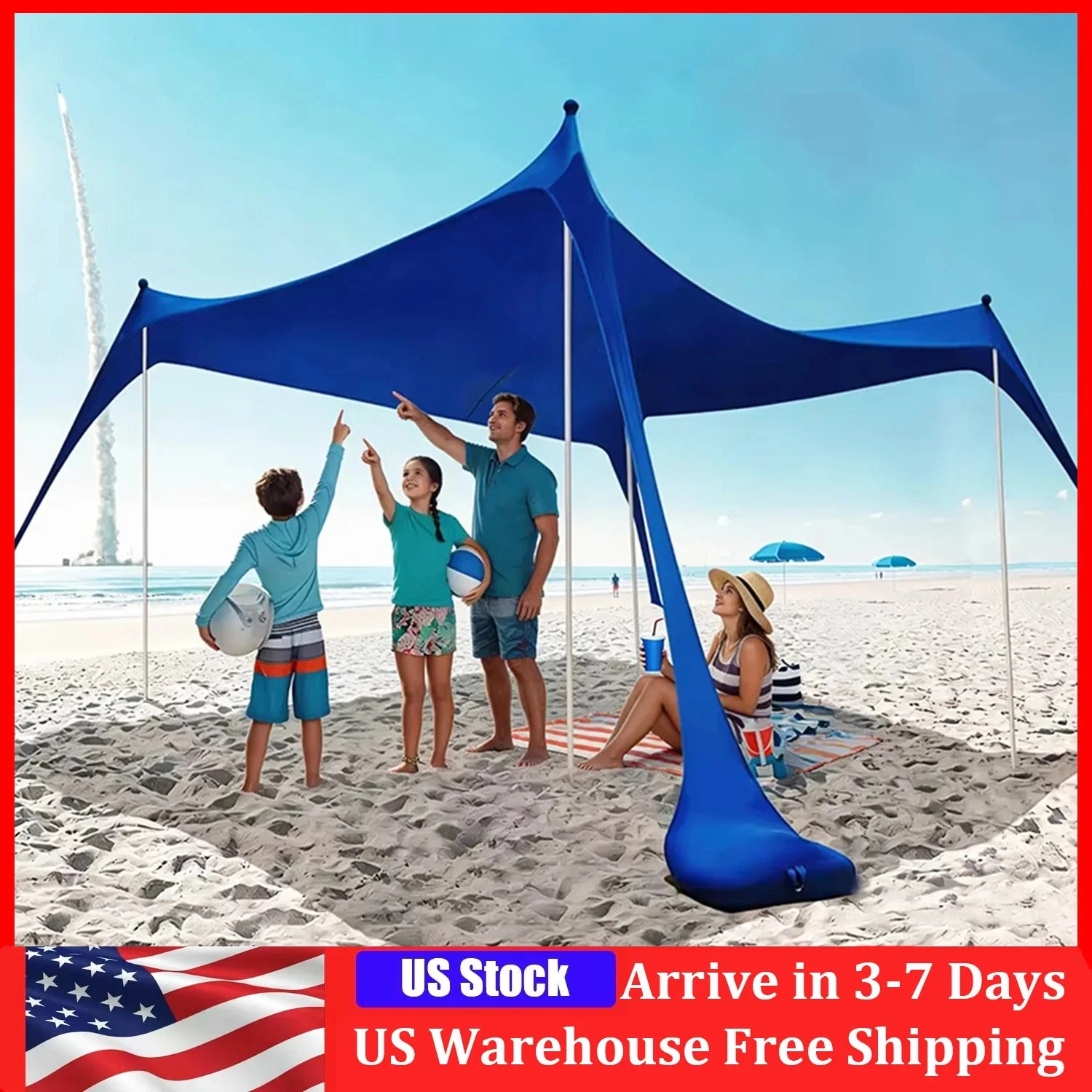 Expertly Made Camping Picnic Fishing Tent Outdoor Lawn Beach Leica Canopy Tent Portable Lawn Outdoor Sun Protection Cooling Large Size SPECIFICATIONS Recyclable
