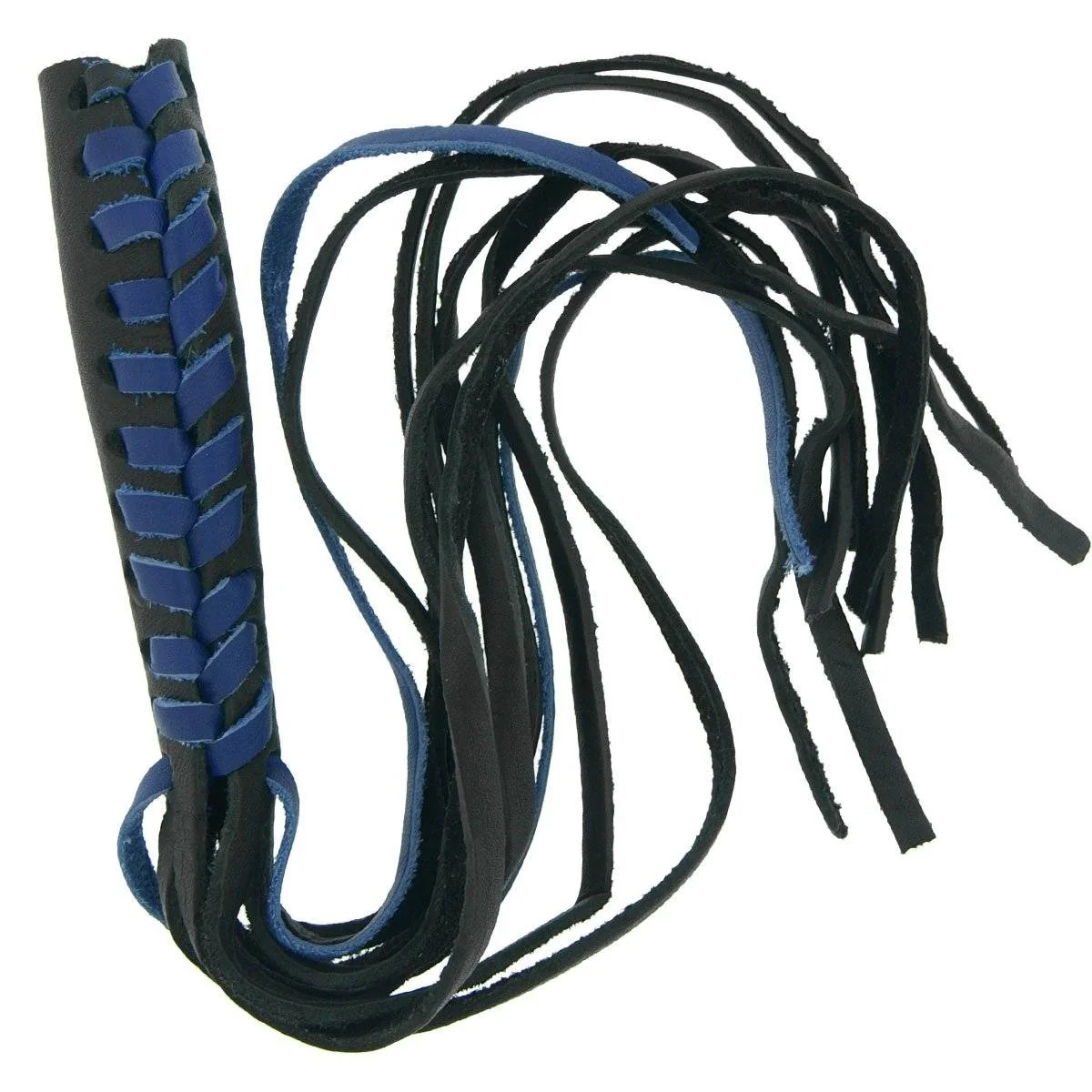 Luxury Hot Leathers CCA1003 Cover Lever with Fringe 12 Blue Environmentally Friendly
