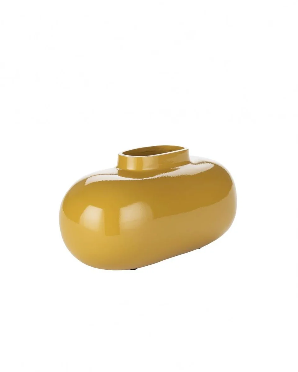 Long-Lasting Droplet Vase Medium Yellow Casual