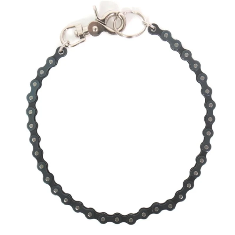 Long-Lasting Hot Leathers CWA1035 Bike Sprocket 18 Black Wallet Chain Fine