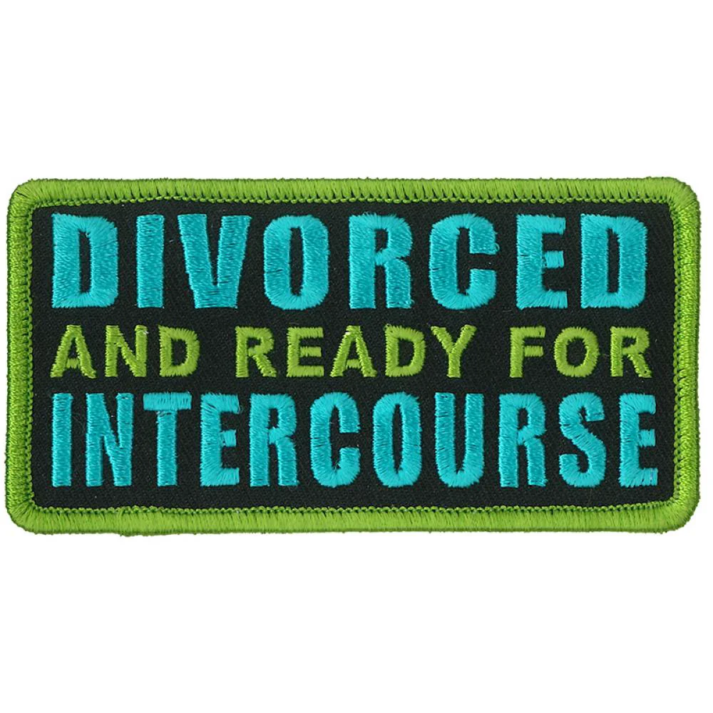 Superior Hot Leathers PPL9824 Divorced 4 x 2 Patch Refined