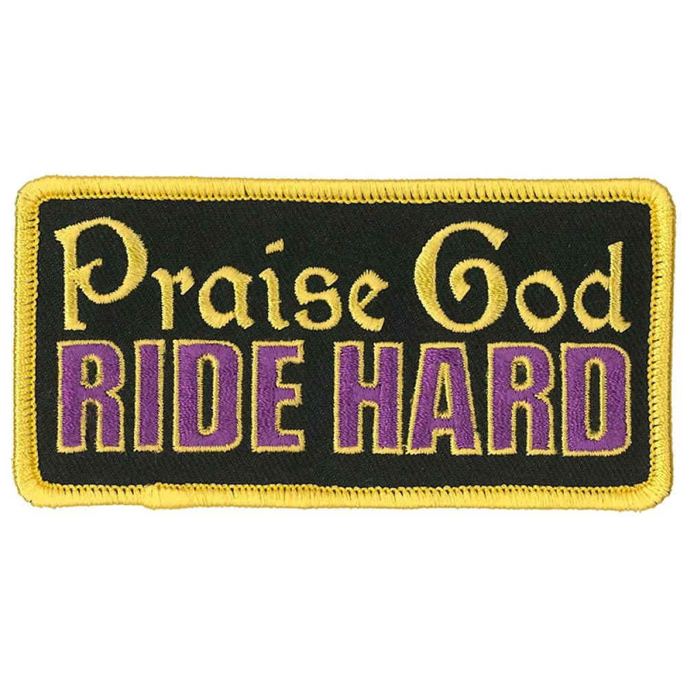 User-Friendly Hot Leathers PPL9840 Praise God 4 x 2 Patch Verified