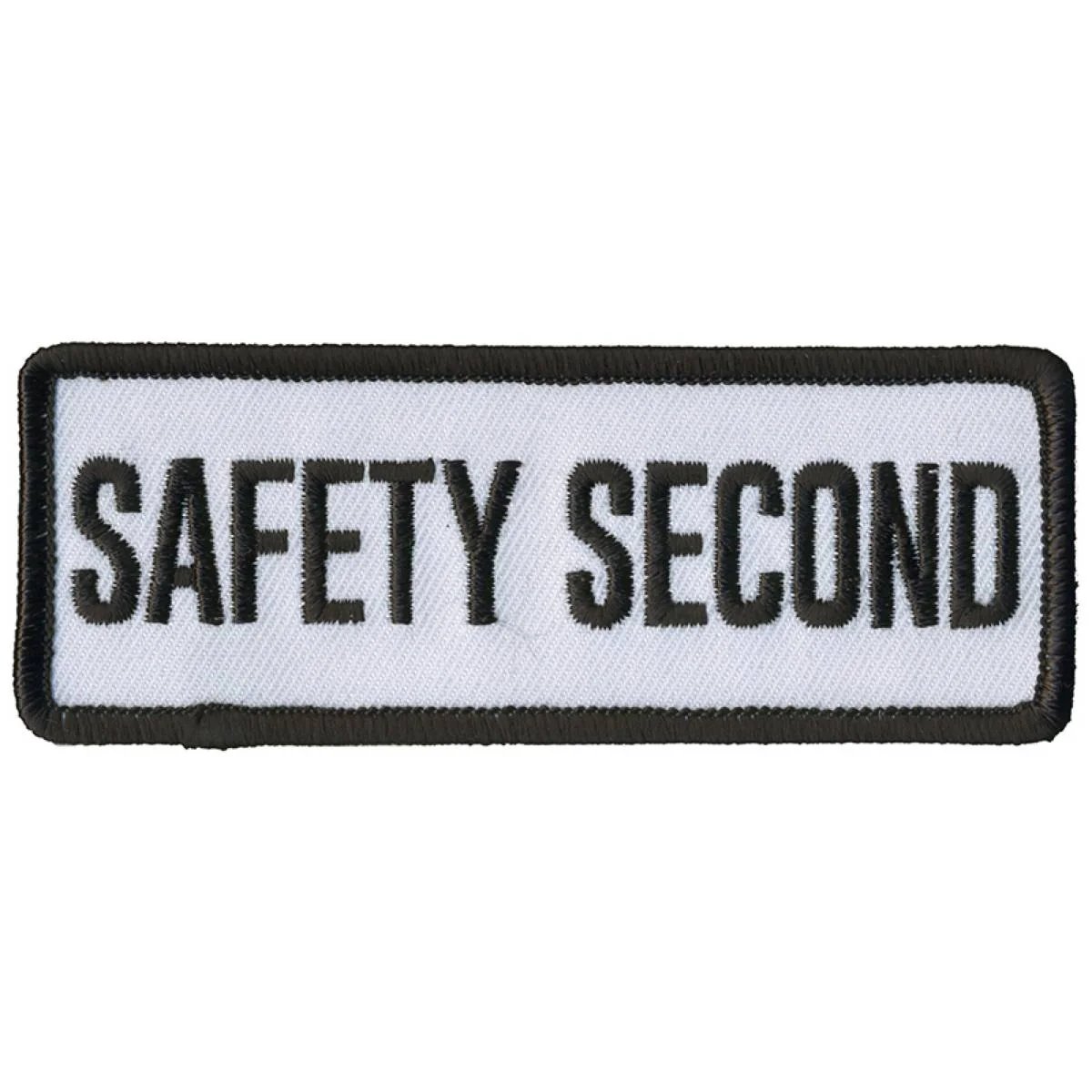 Classic Hot Leathers PPL9793 Safety Second 4 x 2 Patch Secure