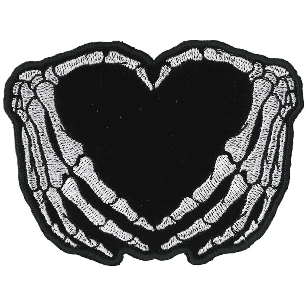 High-Performance Hot Leathers PPQ1410 Skeleton Heart 3.5 Patch Optimized