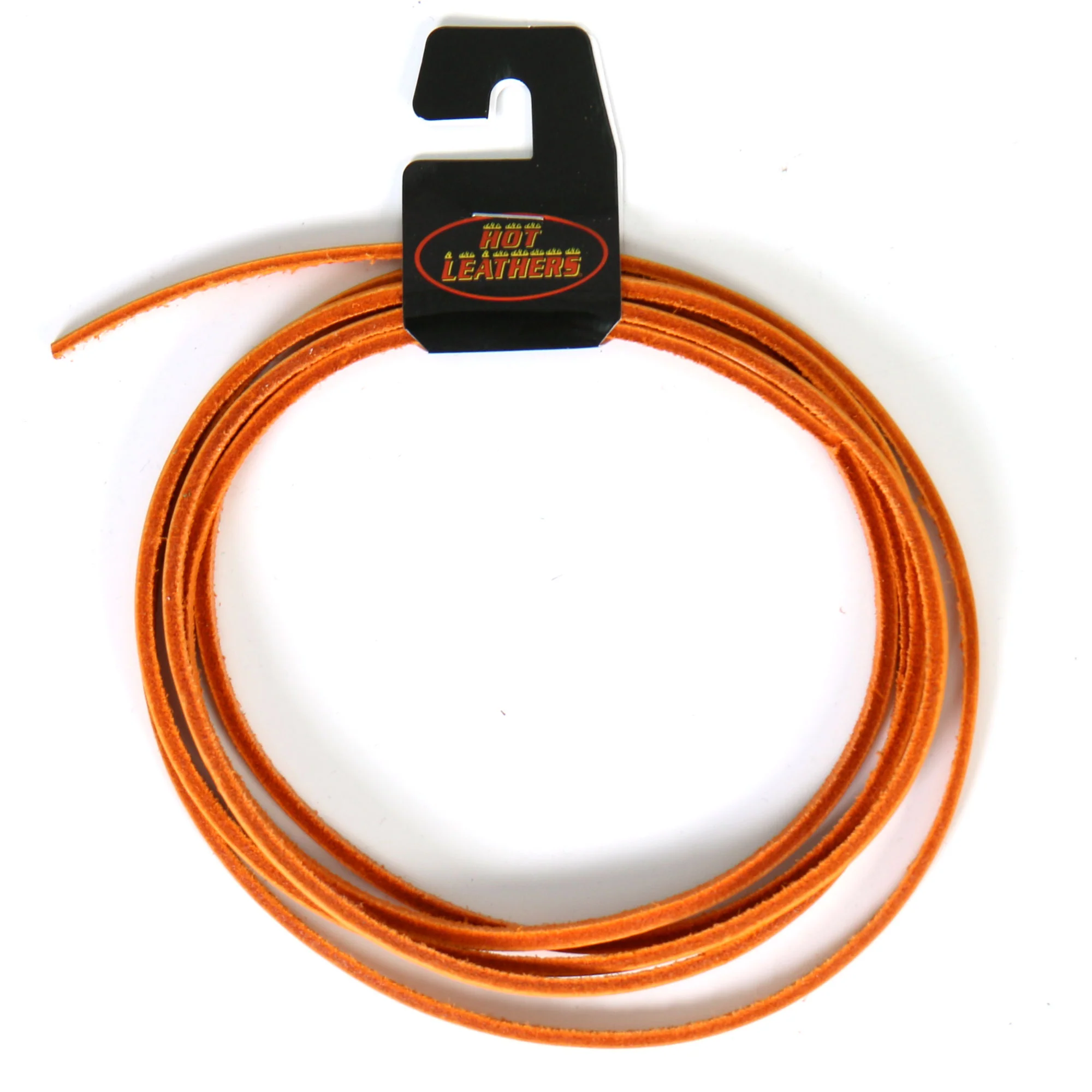 Unique Hot Leathers LHH110 72 Inch Orange Leather Lace User-Friendly