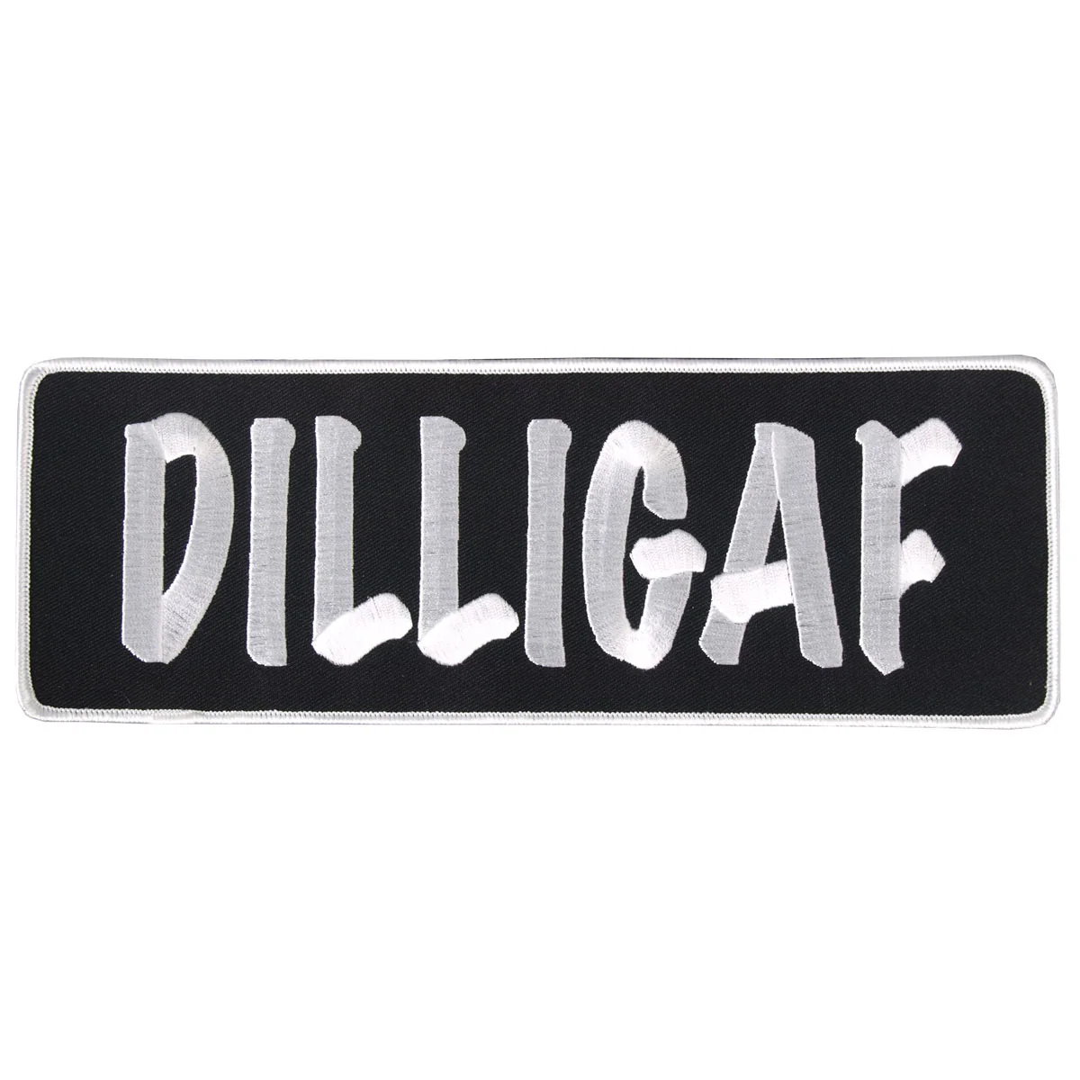 Environmentally Friendly Hot Leathers PPR1010 DILLIGAF Lower Back 10 x 4 Patch Effective
