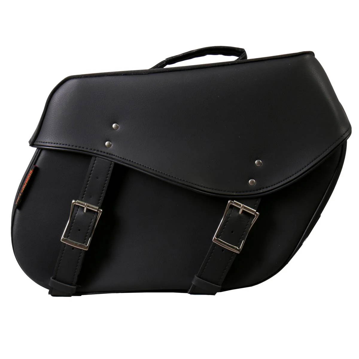Breathable Hot Leathers SDB1006 Large Wide 2-Buckle PVC Saddlebags 15X12X7 Authentic