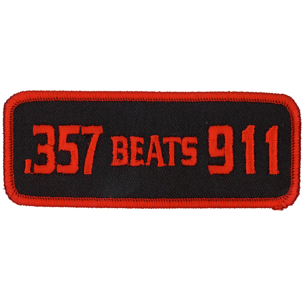 Premium Material Hot Leathers PPL9177 357 Beats 911 4 x 2 Patch Unique