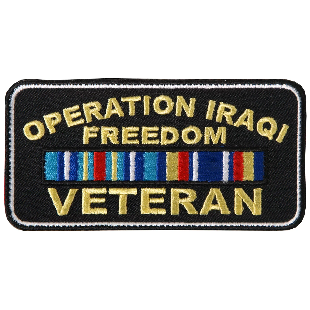 Safe Hot Leathers PPL9181 Iraqi dom 4 x 2 Patch Contemporary