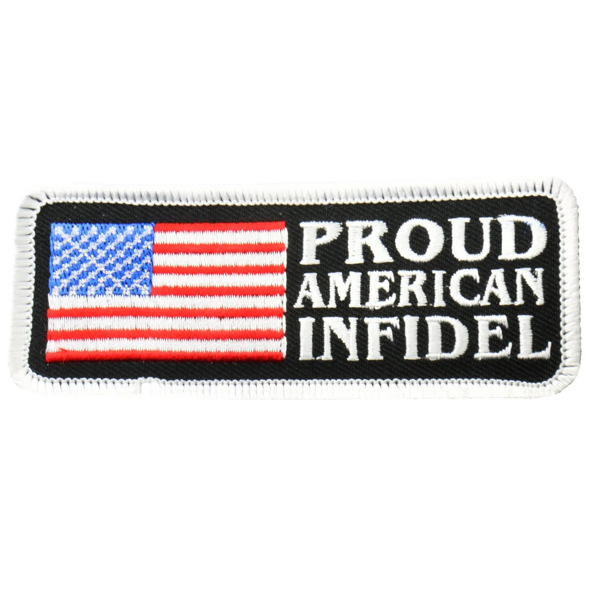 Original Hot Leathers PPL9226 American Infidel 4 x 2 Patch Trusted