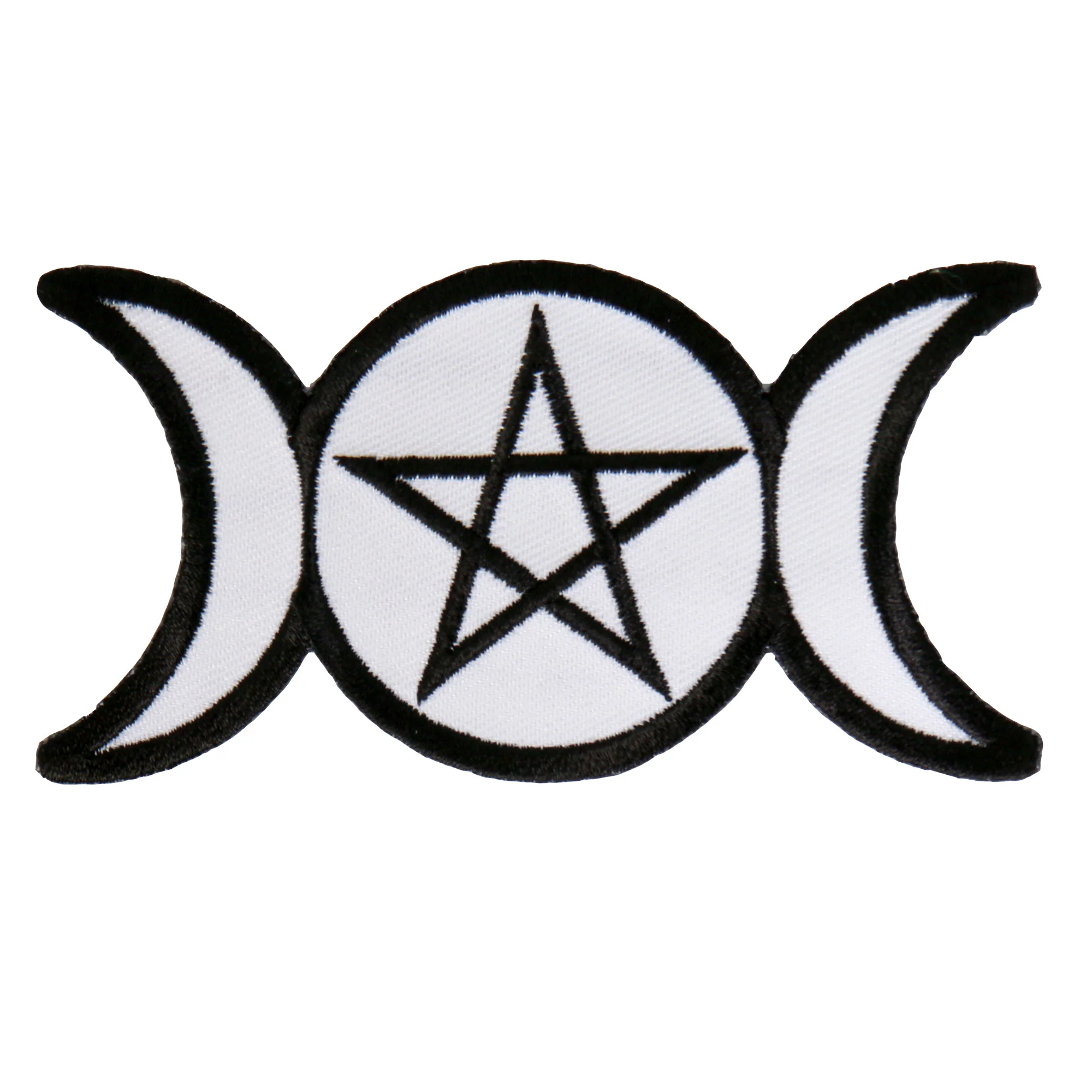 Solid Hot Leathers PPA8632 Pagan Triple Goddess Embroidered 4 X2 Patch Elite