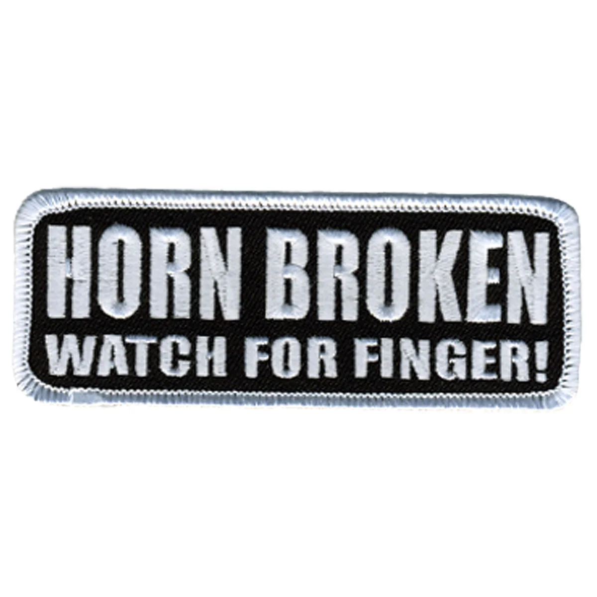 Superior Hot Leathers PPL9246 Horn Broken 4 x 2 Patch Convenient