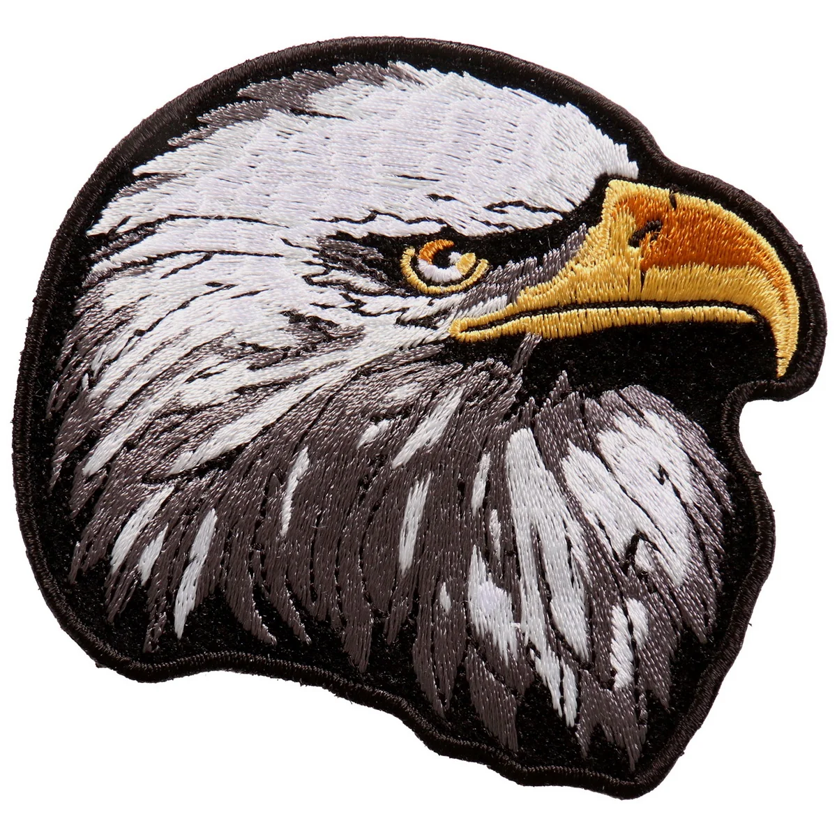 Healthy Hot Leathers PPA9810 Eagle Head 3 x3 Patch World-Class