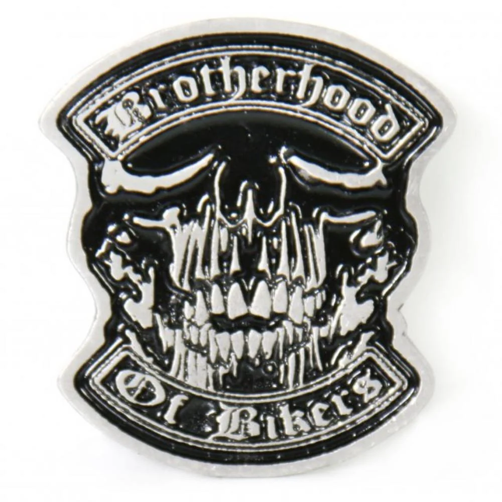 Organic Hot Leathers PNA1151 Brotherhood of Bikers Pin Superior